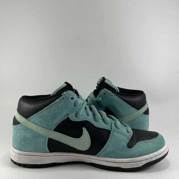 Nike SB Dunk Mid Pro Sea Crystal 314383-033 Mens Size 8 Teal Suede , No Box - Picture 5 of 11